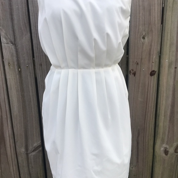Ark & Co. - White Beaded Cocktail Dress - M - Picture 3 of 5
